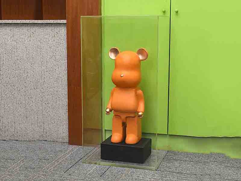 暴力熊模型亞克力展示盒廠家定制